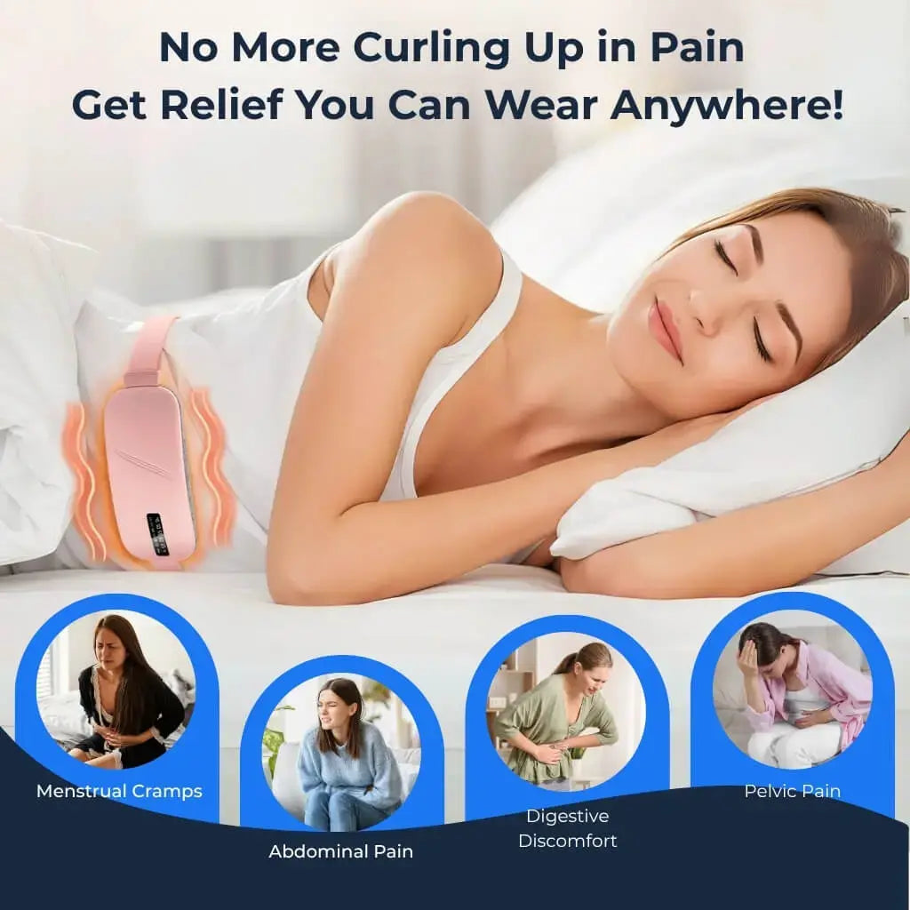 ThermoPulse™ Smart Heating Pad Menstrual Pad for Period Cramp Relief