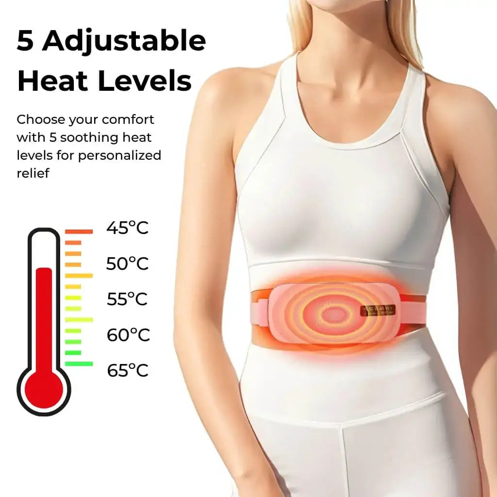 ThermoPulse™ Smart Heating Pad Menstrual Pad for Period Cramp Relief