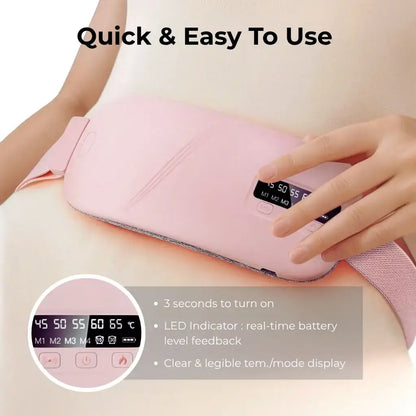 ThermoPulse™ Smart Heating Pad Menstrual Pad for Period Cramp Relief